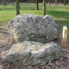 Stenen in de geologische tuin