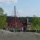 Playground by the lake.