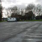 RV park suitable for large camper campers