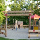 Playground with sandpit